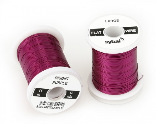 Flat Colour Wire, Large, Bright Purple